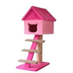 Arranhador Casinha Com Escada - Akara Do Gato