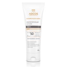 Protetor Solar Adcos FPS50 Mousse Mineral Nude 40G