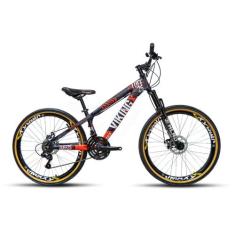 Bicicleta VikingX Tuff 25/30 Aro 26 Vmaxx Freio a Disco Cambios Shiman