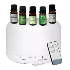 Umidificador De Ar Quarto Bebe Luminária Led + 5 Essências - Bagnare C