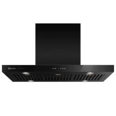 Coifa de Ilha Electrolux Pro Series 90 cm com Painel Eletrônico, Preta - 90CIV