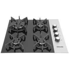 Cooktop Mesa Vidro E Inox 4Q À Gas Fg4404Fvpix Suggar Bivolt, Bivolt