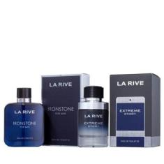Kit 2 Perfumes Masculinos La Rive Ironstone + Extreme Story-Masculino