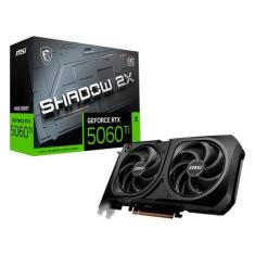 Placa de Vídeo MSI Shadow 2X OC Plus NVIDIA GeForce RTX-5060Ti 16GB GD