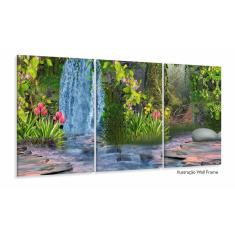 Quadro Decorativo Paisagem Cachoeira - Artístico - Tela Em T