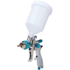 Pistola Pintura HVLP Baixa Pressão Gravidade Bico 1.4 Alumínio GT547