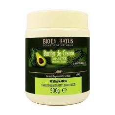 Banho De Creme Pós Química Abacate 500 G Bio Extratus