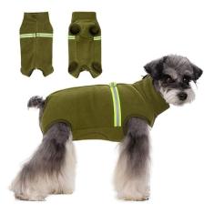 Casaco quente para cães, macacão de lã polar para cães pequenos, médios, gatos, caminhadas, viagens, sono, colete para filhotes, roupas de inverno e gola alta, roupas de inverno