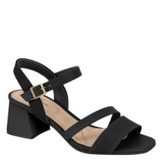 Sandália Feminina Modare Ultraconforto Ortopédica 7172.101, Preto napa