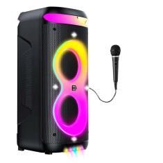 Caixa de Som Pulse Pulsebox 3 Sp511 MultiLED BT/TWS/USB 1400w - 1 Mic