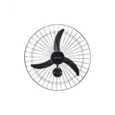 Ventilador De Parede Ventisol Oscilante New 60 Cm Metal Preta 1200rpm 127v