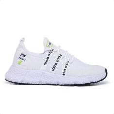 Tênis Esportivo Unissex Caminhada Academia Ginástica Super Leve-Unissex