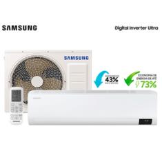 Ar Condicionado Samsung Split Digital Inverter Ultra, Frio, AR18TVHZDWKNAZ Branco | 18.000 BTUs 220V