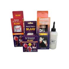 Kit Slug Maquiagem Com 4 Itens Maquiagem Artística Terror