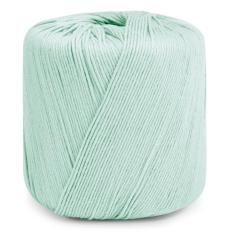 CAMAL Fio de tricô, fio de algodão Amigurumi 1 mm x 145 metros, fios de algodão de 8 camadas para tricô, enfeites de Natal de crochê, amigurumi, doily, xale, vestidos, chapéus (verde-aqua)