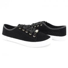 Tênis Moleca 5296510, Preto, 36