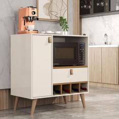 Armario de Cozinha Organizador Suspenso e com Pés Ellena cores - compr