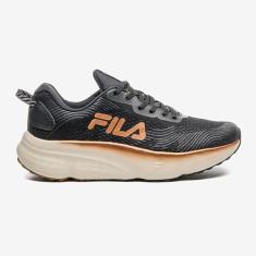 Tenis Fila Maxximus Feminino,Preto/Cobre/Prata,36