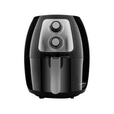 Air Fryer Britânia BFR21P Preto 3,4L com Timer, Preto, 220V