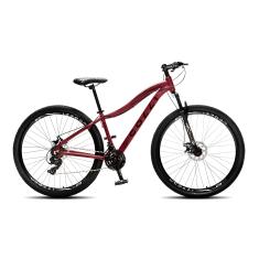 Colli Bike, Eudora em Alumínio Quadro Rebaixado (15,5), Alavancas EZ-FIRE STEF500 SHIMANO, Aro 29 Aero, 36 Raias, Freios a Disco Dianteiro e Traseiro, Câmbio Traseiro SHIMANO TOURNEY TY300 21V