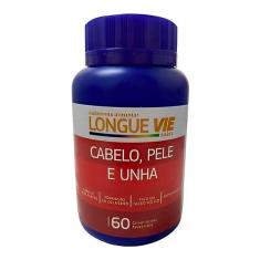 Suplemento Longue Vie Cabelo Pele Unha 60 Cápsulas
