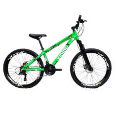 Bicicleta Vikingx Aro 26 Tuff-30 Shimano 21 Velocidades Pneu Flame-Unissex