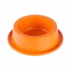 Comedouro DuraPets Anti Formiga Laranja para Cães - Tamanho 1
