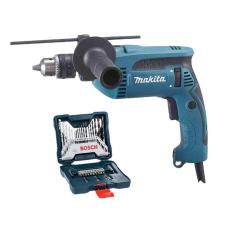 Furadeira Impacto 1/2 760W Makita Hp1640 + Acess 110V