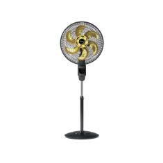 Ventilador de Coluna 40cm Chronos Pr/dr 220v Mallory Preto/Dourado