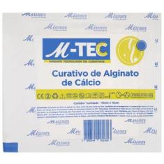 Curativo De Alginato De Cálcio 10cm X 10cm M-Tec - Missner