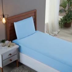 Lençol Cama de Solteiro 02 peças Menino Menina Percal 300 Fios 100% Al