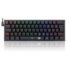 Teclado Mecânico Gamer Redragon Anivia, RGB, Switch Brown, ABNT2, Preto