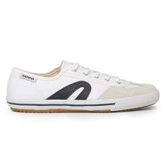 Tênis Casual VL 2500, Rainha, Masculino, Branco e Marinho, 40