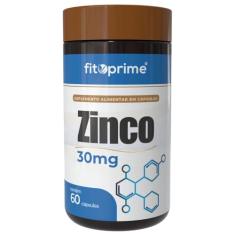 Zinco Sulfato de Zinco 30mg 60 cápsulas Fitoprime