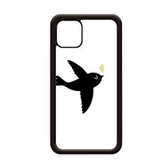 Capa Lover Bird estilo citação coração para iPhone 11 Pro Max para Apple Mobile Case Shell