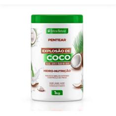 Creme De Pentear Beleza Natural Explosão De Coco Hidro 1Kg