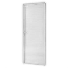 Porta de Aluminio Lambri 210x90cm Linha Project Mgm Abertura Esquerda