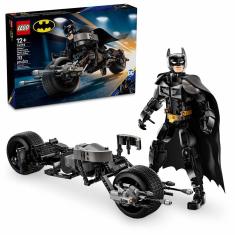 Blocos de Montar - Figura do Batman e Moto Bat-Pod - 713 peças - LEGO DC Batman
