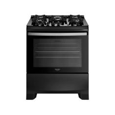 Fogão 5 Bocas Dako Preto Supreme Glass, Preto, Bivolt