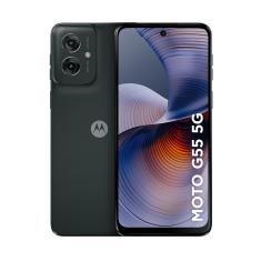Smartphone Motorola Moto g55 5G - 256GB 16GB (8GB RAM+8GB Ram Boost) e Camera 50MP com AI NFC Tela 6.5" com Superbrilho