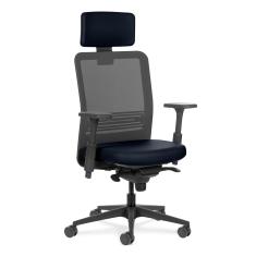 Cadeira Tecton HD Graphite N Blue