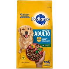 Ração Seca Pedigree Carne e Vegetais para Cães Adultos Raças Médias e Grandes - 900 g