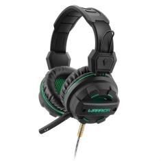 Fone De Ouvido Warrior Multilaser Headphone Gamer Green Usb Led Light Ph143