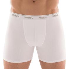 Cueca Boxer Longa Mash Ref. 070.40, G, Branco