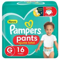 Fralda Pampers Pants G com 16 Unidades