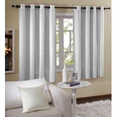 Cortina Para Sala/Quarto Oxford 200x180  Admirare, Branco