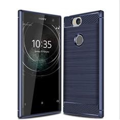 Capa para Sony Xperia XA2 Plus, toque macio, proteção total, anti-arranhões e impressões digitais + capa de celular resistente a arranhões para Sony Xperia XA2 Plus
