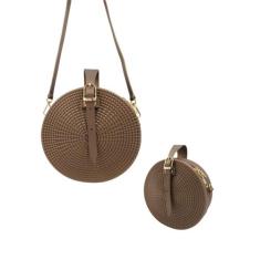 Bolsa Silicone Redonda Reforçada Tiracolo Ombro Casual Praia - Sunoro,