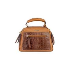 Bolsa pequena de couro croco Ruth-Feminino
