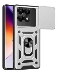 Capa Capinha Anti Impacto Anel Compativel Com Xiaomi Poco F6 Pro 5G - 